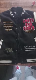 Baseball Jacket - Stoer en Stijlvol!, Maat 48/50 (M), Zwart, Ophalen of Verzenden, Zo goed als nieuw