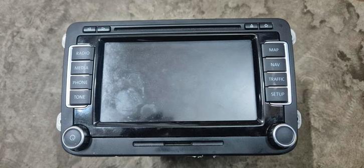 RNS 510 orginele Volkswagen radio/Nav/DVD met code, Auto diversen, Autoradio's, Zo goed als nieuw, Ophalen of Verzenden