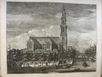 Amsterdam, Jordaan, Prinssengracht, Westerkerk Kerk, 1694, Antiek en Kunst, Verzenden