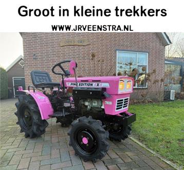 Diverse minitrekker s Kubota Iseki mitsubishi 4x4 voorlader beschikbaar voor biedingen