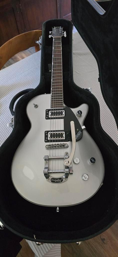 Gretsch G5230T electromatic jet FT slv incl gretsch hardcase, Muziek en Instrumenten, Snaarinstrumenten | Gitaren | Elektrisch