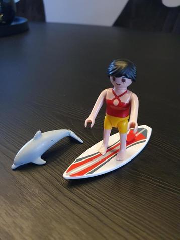 PLaymobil 70423 Surfer met dolfijn, compleet beschikbaar voor biedingen