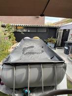 Zwembad incl zandfilter en warmtepomp 4x2x1, Zo goed als nieuw, 400 cm of meer, Rechthoekig, Ophalen