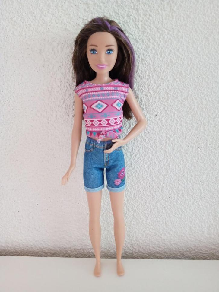 Barbie It takes Two Camping SKIPPER HDF71, Kinderen en Baby's, Speelgoed | Poppen, Gebruikt, Barbie, Ophalen of Verzenden