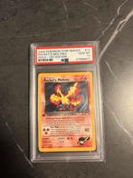 Rocket’s Moltres 1st edition psa 10, Ophalen, Zo goed als nieuw, Losse kaart