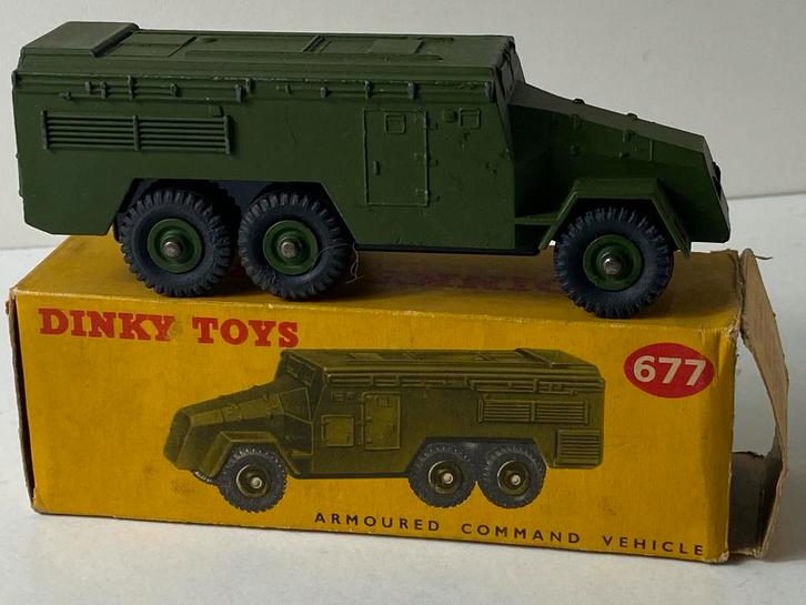 Dinky toys 677-armoured car-nog in de verpakking, Hobby en Vrije tijd, Modelauto's | 1:43, Overige typen, Dinky Toys, Ophalen of Verzenden
