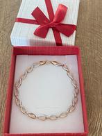 14 karaat gouden armband(wit en geel goud), -, -, Nieuw, Ophalen of Verzenden