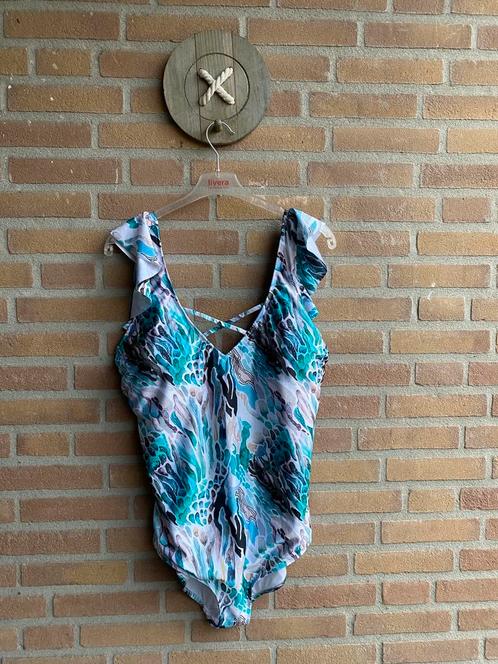 Pierre Gardin badpak, Kleding | Dames, Badmode en Zwemkleding, Nieuw, Badpak, Blauw, Ophalen of Verzenden