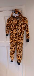 Onesie tijgerpak 134-140, bieden vanaf 6euro, Ophalen of Verzenden, Zo goed als nieuw, 134 t/m 140, Jongen of Meisje