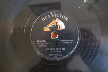 Elvis Presley My baby left me 78 toeren 78rpm wurlitzer AMI beschikbaar voor biedingen
