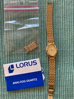 Goudkleurig Lorus dames horloge, Overige merken, Staal, Staal, Polshorloge
