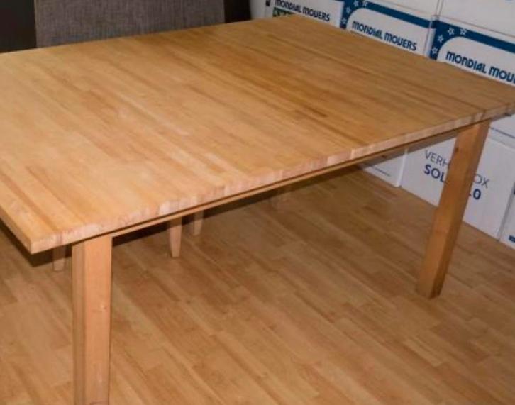 IKEA Björna tafel, Huis en Inrichting, Tafels | Eettafels, Gebruikt, 100 tot 150 cm, 150 tot 200 cm, Vier personen, Rechthoekig