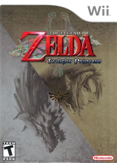 Zelda Twilight Princess (Wii), Spelcomputers en Games, Games | Nintendo Wii, Zo goed als nieuw, Avontuur en Actie, 1 speler, Vanaf 12 jaar