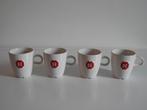 Douwe Egberts cappuccino koffiekopjes 4 stuks H 8 cm 0 6,5cm, Nieuw, Ophalen of Verzenden, Overige stijlen, Kop(pen) en/of Schotel(s)