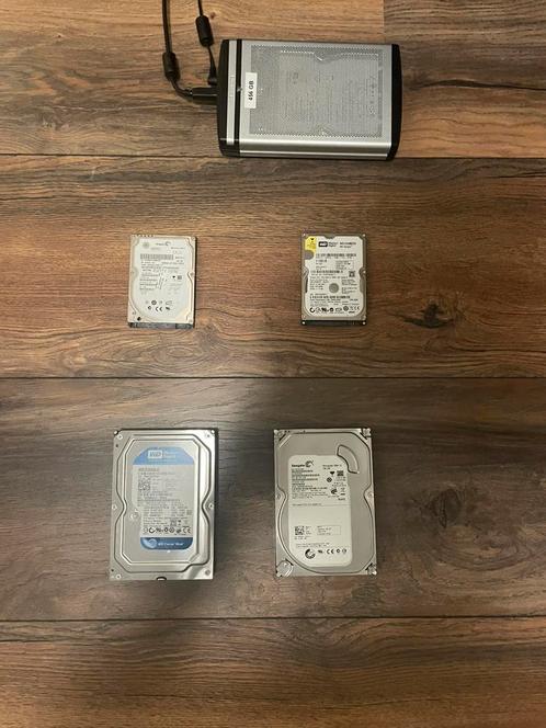 Diverse harde schijven (ook los te koop!), Computers en Software, Harde schijven, Zo goed als nieuw, Desktop, Intern, HDD, SATA