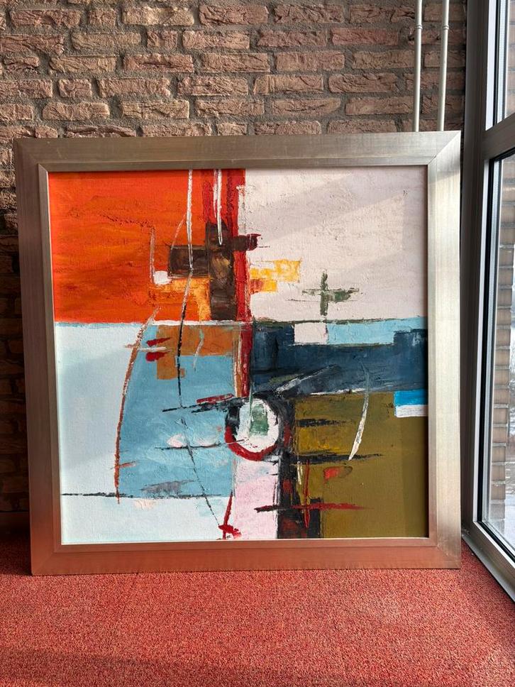 Abstract schilderij – Lin Sheng Yang – Van Bellen Art, Antiek en Kunst, Kunst | Schilderijen | Abstract, Ophalen