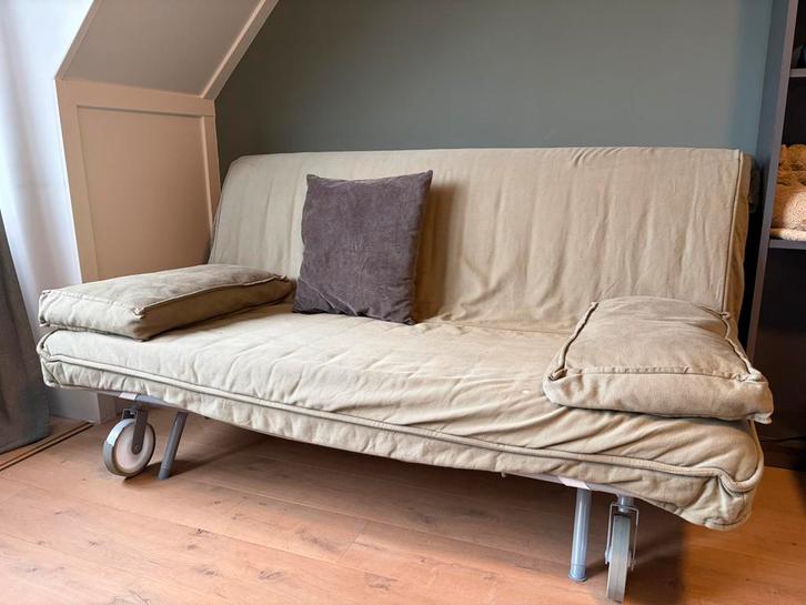 Grote slaapbank 160*200 / gratis, Huis en Inrichting, Slaapkamer | Slaapbanken, Gebruikt, 160 cm, 200 cm, Tweepersoons, Groen