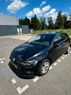 Volkswagen Polo 1.0 TSI 95PK 5D Bluemotion 7-DSG 2018 Zwart, Auto's, 95 pk, Zwart, 48 €/maand, Particulier