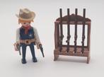 Playmobil 3381 Sheriff compleet uit 1986, Ophalen of Verzenden, Zo goed als nieuw, Complete set