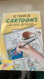 Zo teken je cartoons (nieuw), Hobby en Vrije tijd, Tekenen, Ophalen of Verzenden, Zo goed als nieuw