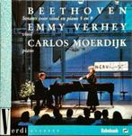 CD - Beethoven - emmy Verhey, viool - Carlos Moerdijk, piano, Cd's en Dvd's, Ophalen of Verzenden, Zo goed als nieuw