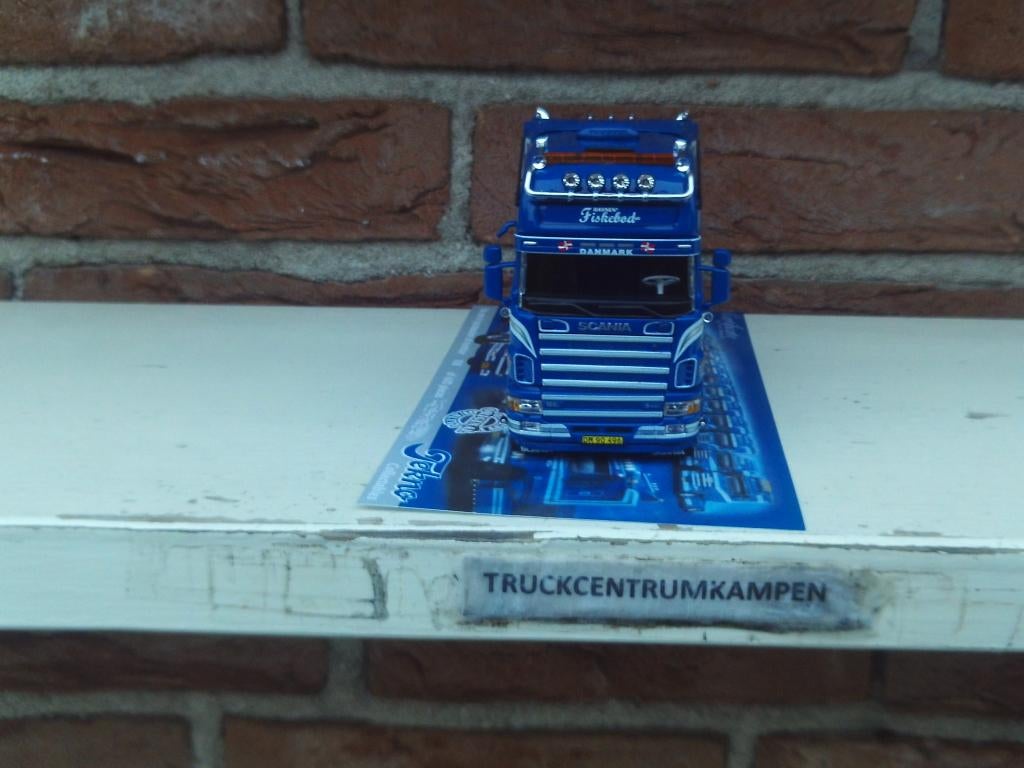 Tekno  Scania  4  serie  Longline  van  HF  Transport., Ophalen of Verzenden, Nieuw, Bus of Vrachtwagen, Tekno