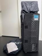 Nuna Sena Aire campingbedje charcoal + verhoger & matras, Ophalen, Zo goed als nieuw, Minder dan 140 cm, Matras