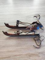Antieke schaatsen / houtjes, Ophalen of Verzenden, Gebruikt