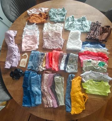 Kledingpakket meisje maat 68 - geen gaatjes/vlekjes! beschikbaar voor biedingen