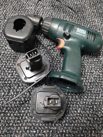 Black & Decker Accu Schroefboormachine 9.6V beschikbaar voor biedingen