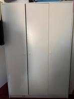 Kledingkast wit, Huis en Inrichting, Ophalen, Gebruikt, 100 tot 150 cm, Met hangruimte