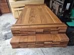 226 meter hardhouten planken 2.2x14.5 cm - nr: HP38, Tuin en Terras, Palen, Balken en Planken, Ophalen, Planken, Nieuw, Hardhout