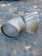 pvc bocht 500 met 45 graden, Doe-het-zelf en Verbouw, Buizen en Afvoer, Ophalen, Bochten, Gebruikt, Pvc