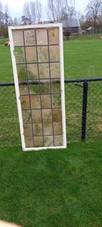 Stalen glas en lood raam, Doe-het-zelf en Verbouw, Glas en Ramen, Ophalen, Gevelraam of Ruit, Gebruikt, Glas in lood