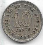 10  cent  1956  Malaya & Brits Borneo. km. 2, Postzegels en Munten, Verzenden, Zuidoost-Azië, Losse munt