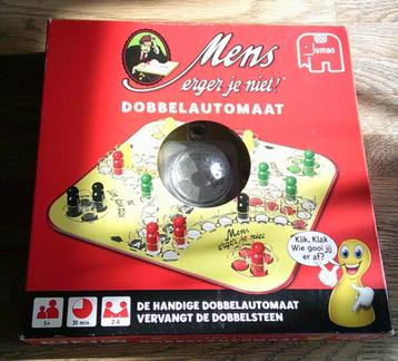 Jumbo - Mens Erger Je Niet! Dobbelautomaat - Bordspel beschikbaar voor biedingen