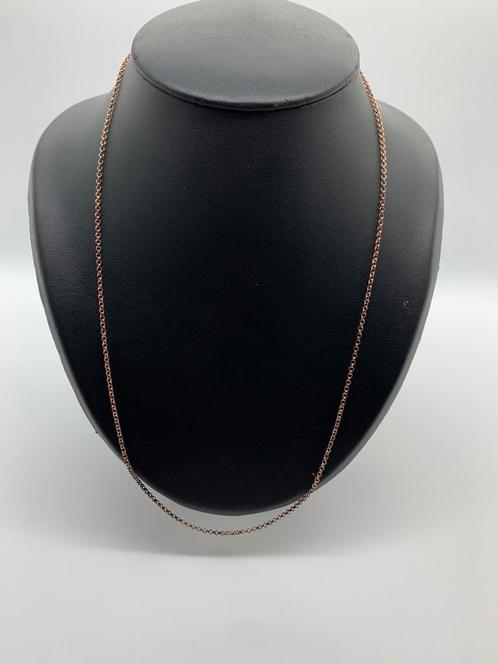 T420 Prachtige zilveren Engelsrufer ketting 60 cm, Sieraden, Tassen en Uiterlijk, Kettingen, Zilver, Zilver, Ophalen of Verzenden