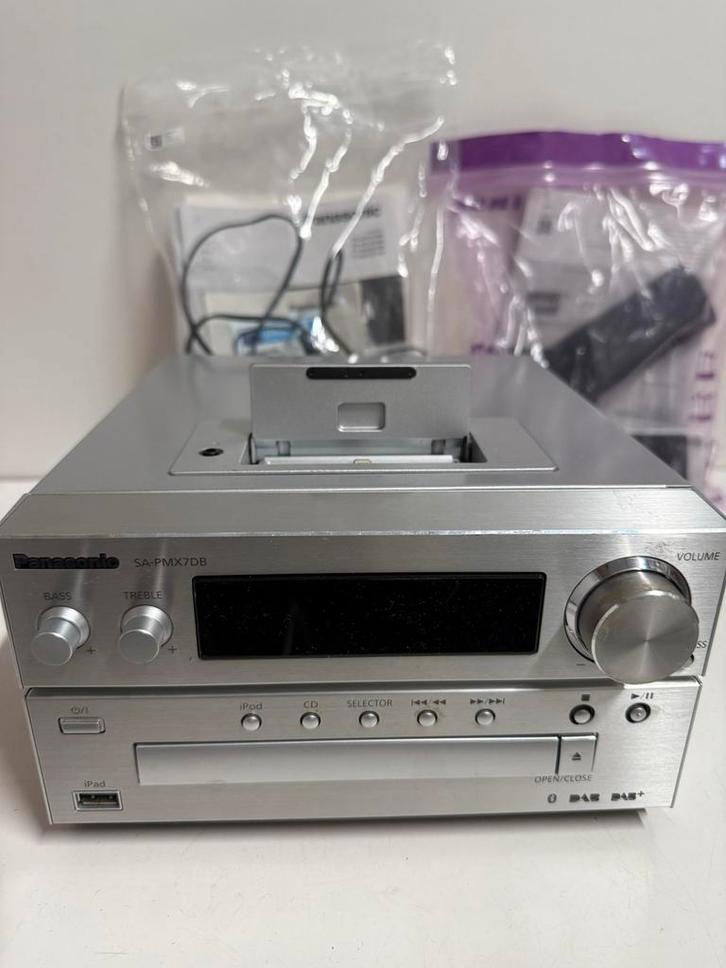 Panasonic Klein Stereo - Zolder Vondst, Audio, Tv en Foto, Stereo-sets, Gebruikt, Cd-speler, Microset, Ophalen of Verzenden