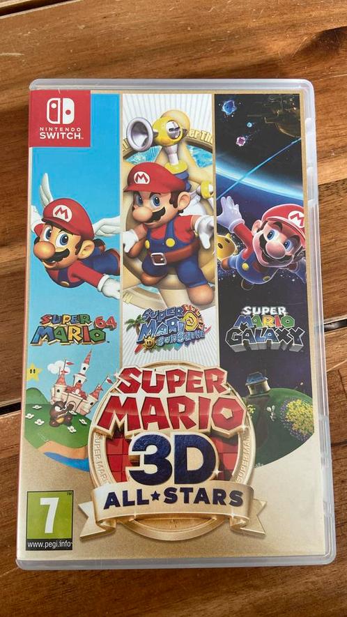 Super Mario 3D All-Stars, Spelcomputers en Games, Games | Nintendo Switch, Zo goed als nieuw, Overige genres, 1 speler, Vanaf 3 jaar