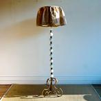 Jaren 20 Art Nouveau glazen bollen vloerlamp vintage, Antiek en Kunst, Antiek | Lampen, Ophalen