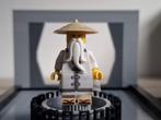 LEGO ninjago - minifiguur - Sensei wu - njo0354, Kinderen en Baby's, Speelgoed | Duplo en Lego, Ophalen of Verzenden, Zo goed als nieuw