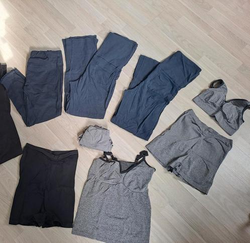 Pakket positie leggings hemdjes, shirt ed, Kleding | Dames, Positiekleding, Zo goed als nieuw, Broek of Spijkerbroek, Zwart, Ophalen of Verzenden