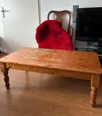 Salon tafel voor binnen/buiten hout €22 uit niet rokers huis, Ophalen, Gebruikt, 100 tot 150 cm, 50 tot 100 cm