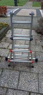 Telescoop ladder/ telescopische ladder, Ophalen, Gebruikt