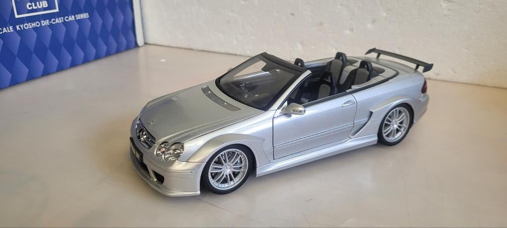 Kyosho Mercedes CLK DTM AMG cabrio, Hobby en Vrije tijd, Modelauto's | 1:18, Ophalen of Verzenden, Zo goed als nieuw, Auto, Kyosho