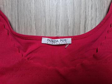 Patrizia Pepe beachwear topje L Fuchsia kleurig  beschikbaar voor biedingen