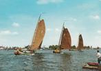 FRIESLAND Skûtsjes Drachten en Eernewoude (Rechte Rand), Verzenden, 1960 tot 1980, Gelopen, Friesland