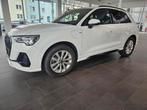 Audi Q3 45 Tfsi s line e 245pk Phev S Tronic 2021 Wit, Auto's, Wit, Plug-in hybride, 1395 cc, Geïmporteerd