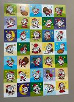 Kerstmannen stickervel De Stulp, Ophalen of Verzenden, Zo goed als nieuw, Meerdere stickers