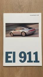 Porsche 911 993 modellen en uitvoeringen hardcover uit 8-95, Boeken, Auto's | Folders en Tijdschriften, Porsche, Ophalen of Verzenden